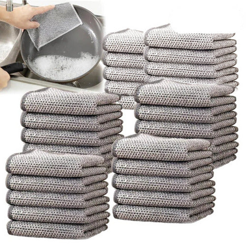 Multifunctional Cleaning Sponge Cloths – MultClean